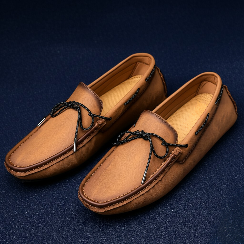 Layden Leather Slip Ons