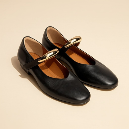 Donna Round Toe Heels