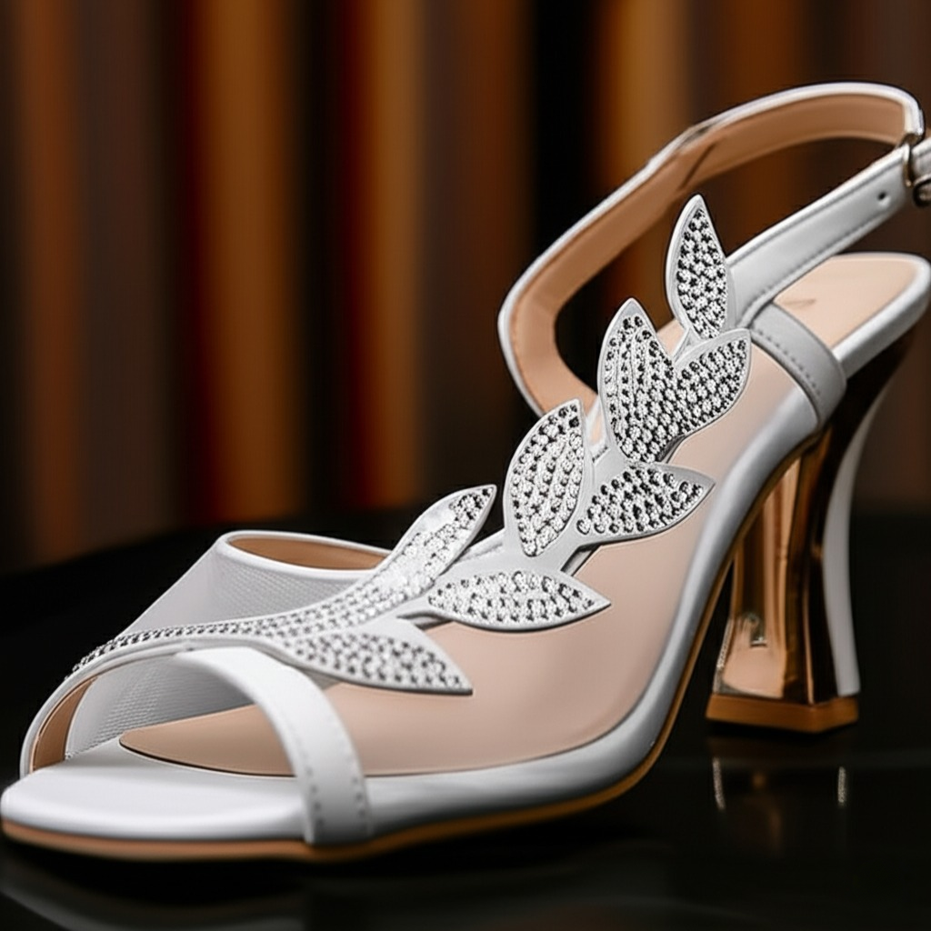Pendal Leafed High Heels
