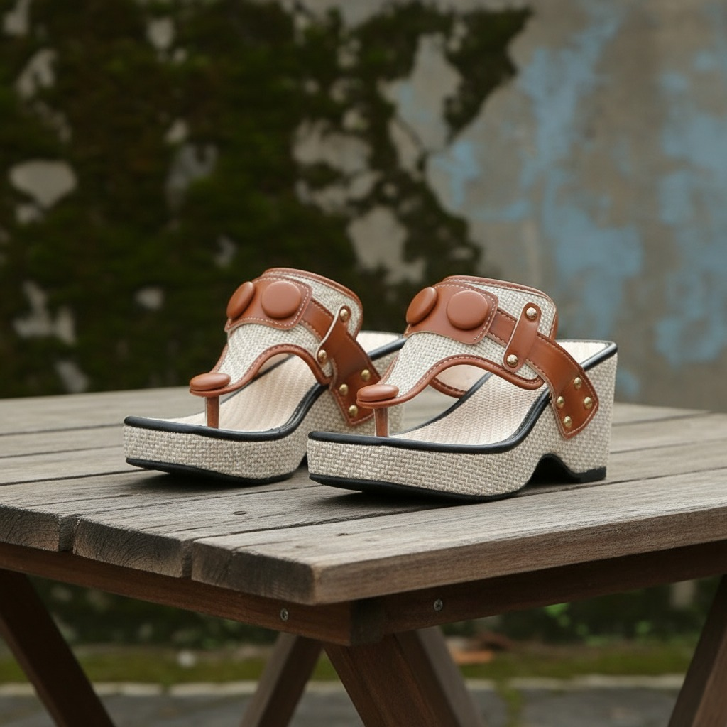 Broyben Platform Wedges