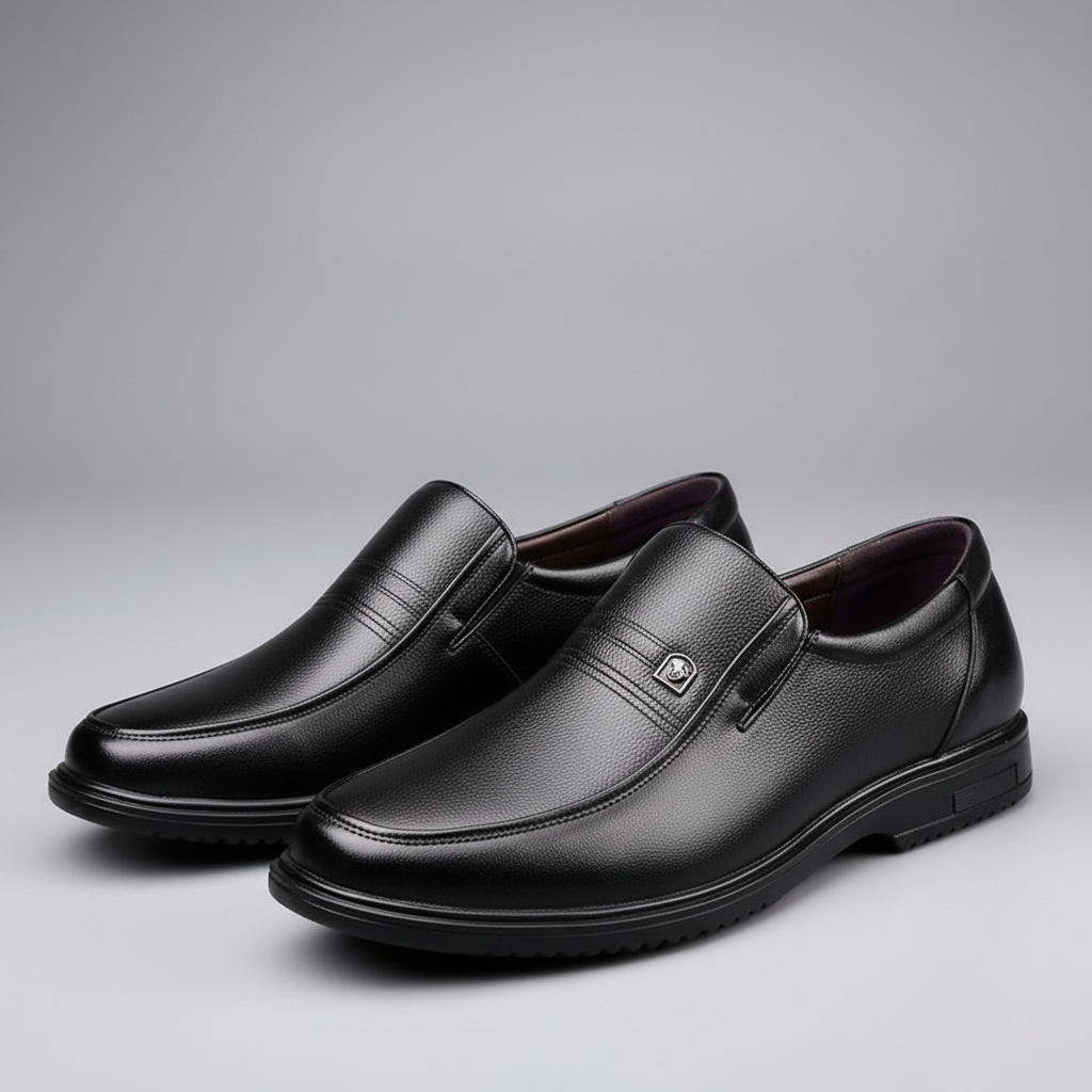 Ronald Genuine Leather Formal Loafers