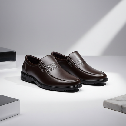 Ronald Genuine Leather Formal Loafers