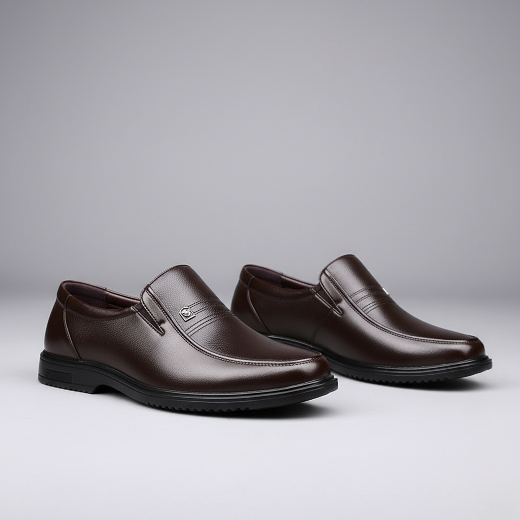 Ronald Genuine Leather Formal Loafers