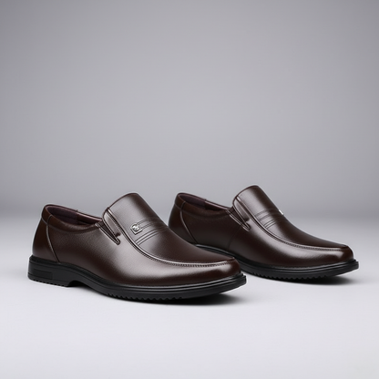 Ronald Genuine Leather Formal Loafers
