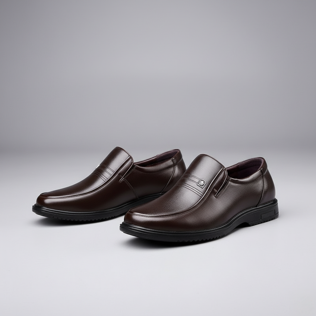 Ronald Genuine Leather Formal Loafers