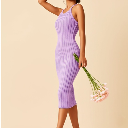 Lavice Halter Neck Midi Dress