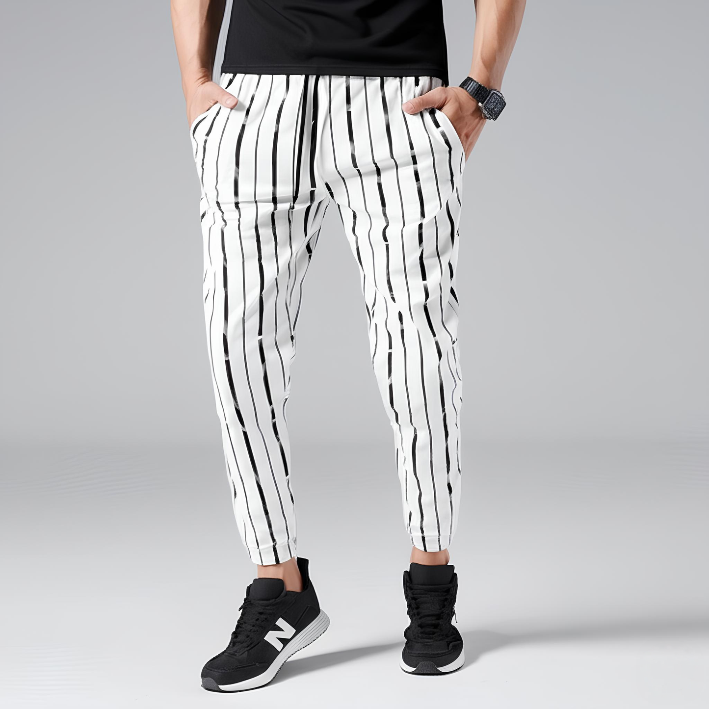 Wayson Striped Pencil Pants