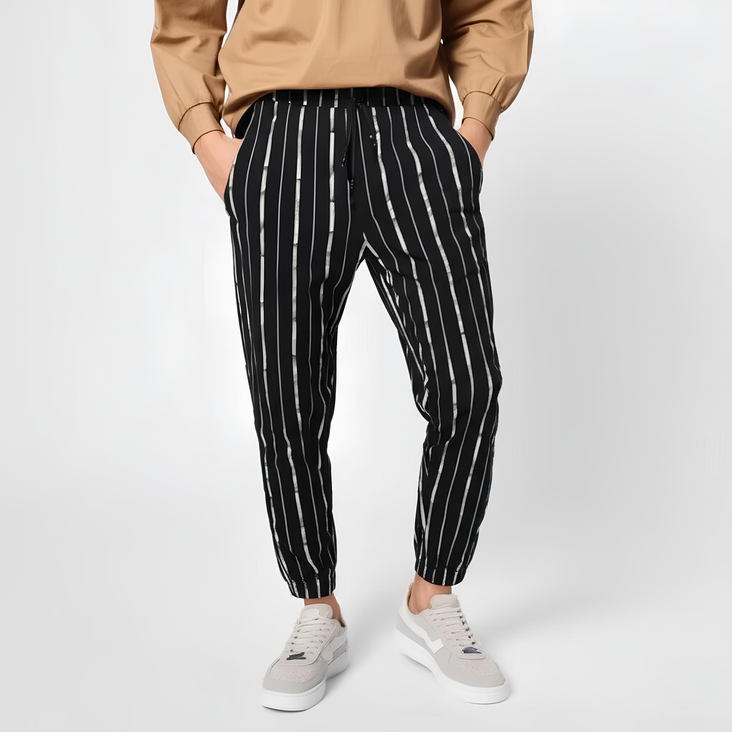 Wayson Striped Pencil Pants
