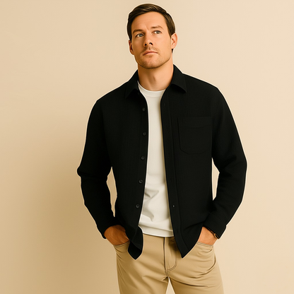 Rolan Turn-Down Collar Shirt