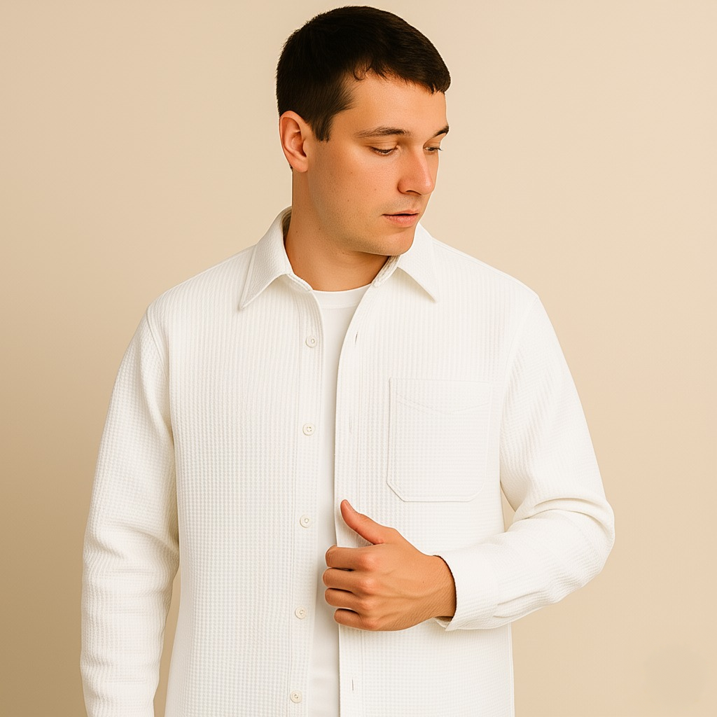 Rolan Turn-Down Collar Shirt